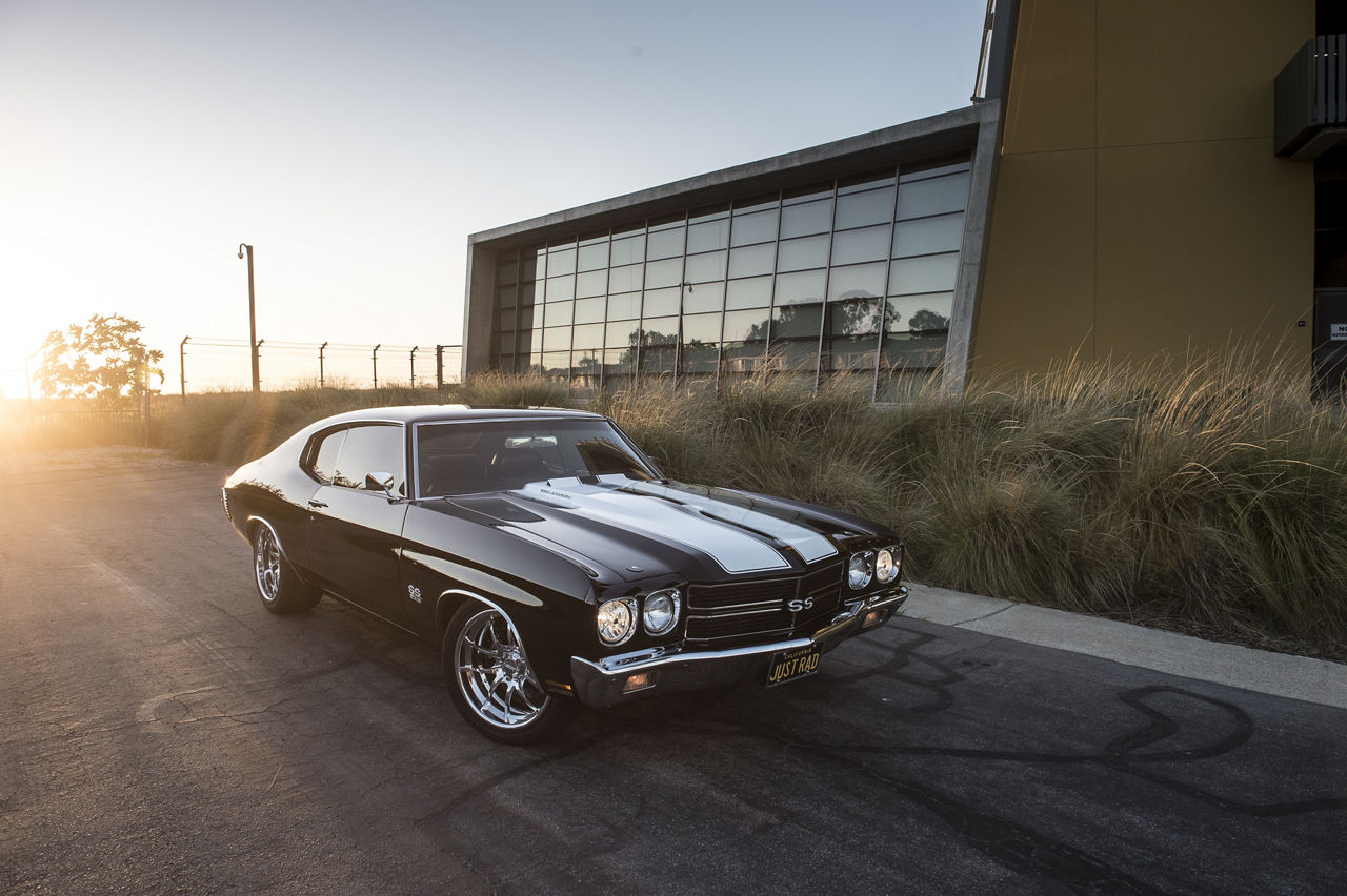 1970 Chevrolet Chevelle American Racing VF529 Chrome Wheel Pros